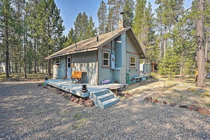 High Lakes Hideaway: La Pine Fishing Cabin!