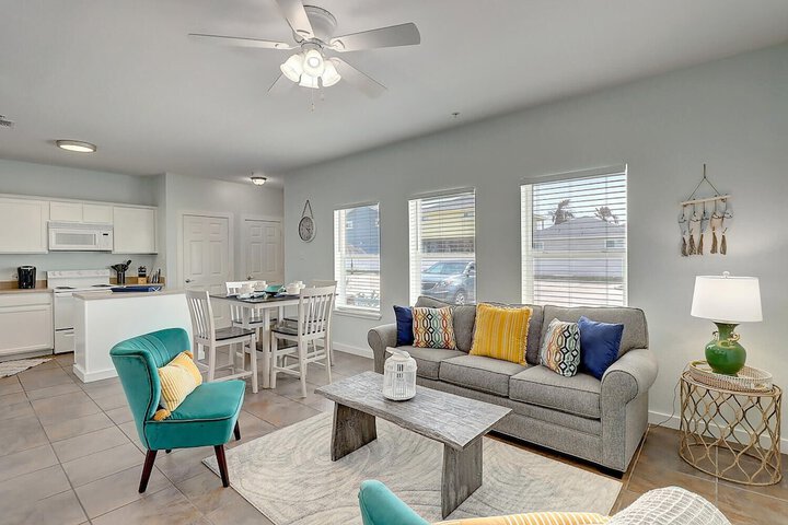 Seashell Village Resort near the beach with kitchens