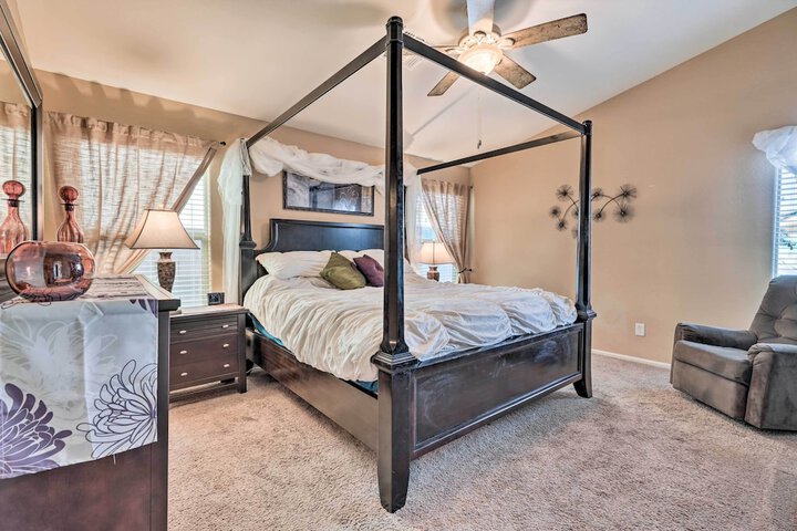 Maricopa Home w / Swim-up Bar Heated Pool & Slide