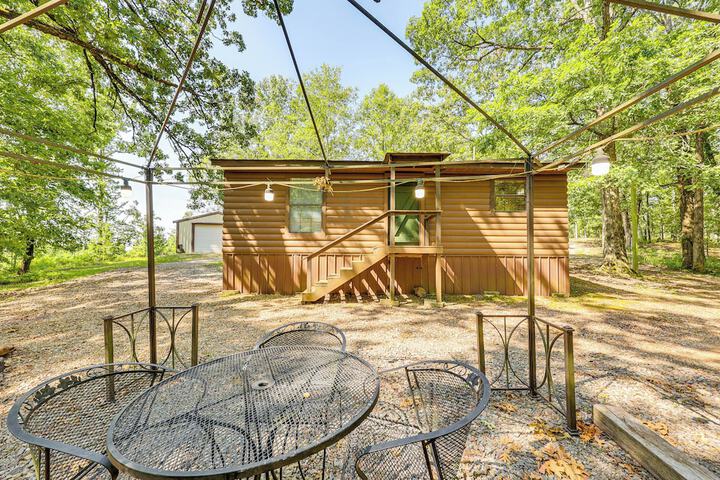 Arkansas Log Cabin Rental Near Lake Greeson!
