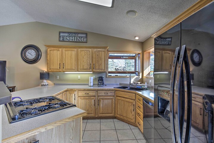 Secluded Lakehouse w / Private Dock + Serene Views!