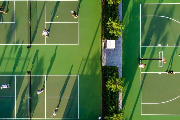 Tennis and Basketball Courts 31 of 32