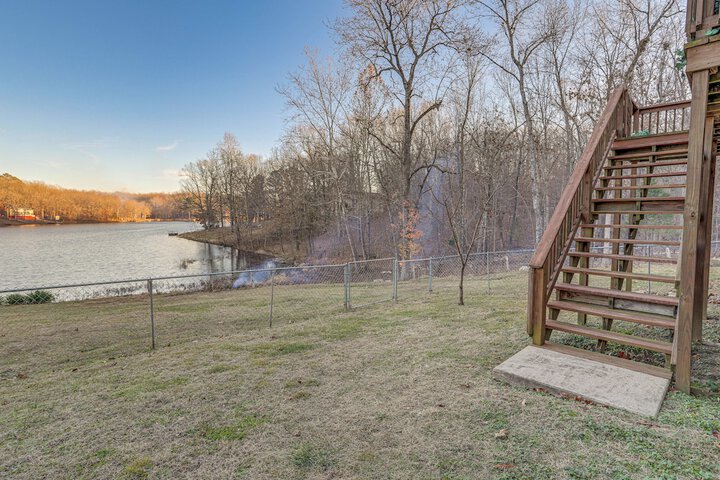 Waterfront Cherokee Village Home w / Private Dock!