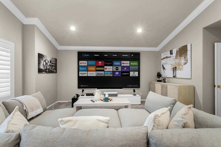 Luxury Pool Home w Theater Games & Mountain View