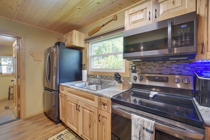 Pet Friendly - Rice Lake Home w / Private Dock!