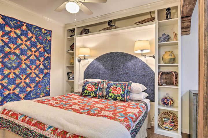 Cozy & Quiet Studio w / Porch Near Scenic Railway!