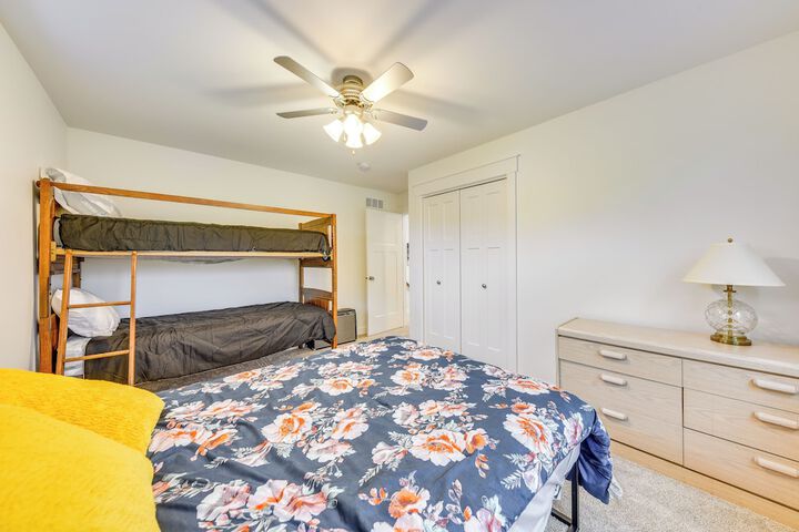 Lakefront Burlington Vacation Rental: Dock + Beach
