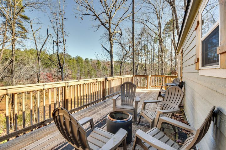 Steps to Lake Keowee: Secluded Seneca Sanctuary!