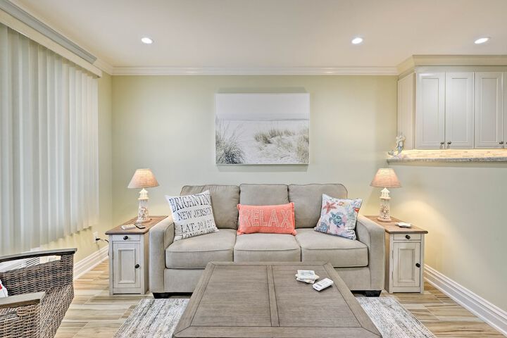 Brigantine Beach Retreat: Swim Fish, & Shop!