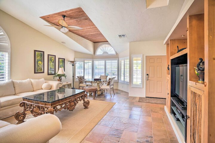 Indian Wells Oasis w / Pool: Walk to Tennis Garden!