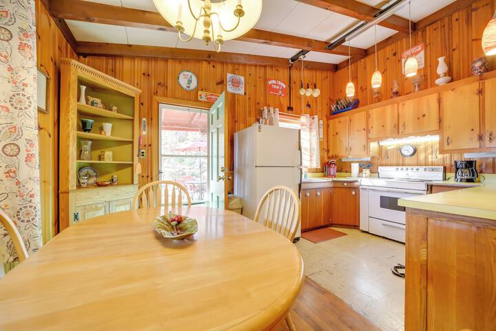 the Red Loft Candler Cottage Near Hiking Trails!