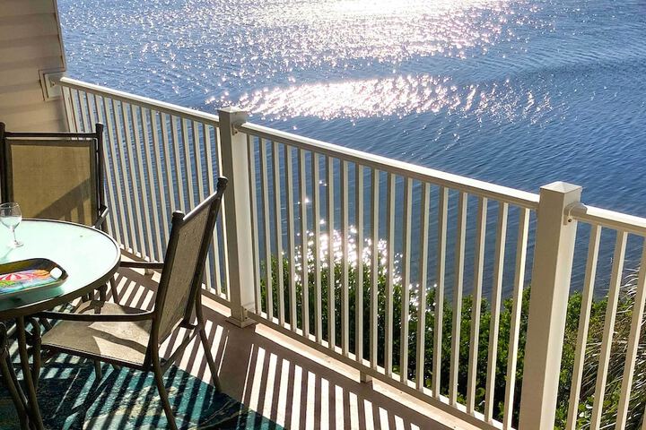Large Balcony & Water Views: Indian Shores Condo!