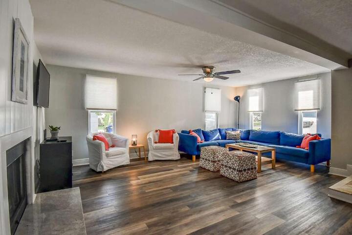 SunKissed in St. Pete is a 3 BR Home with Heated Pool and great outdoor space Near the Beach