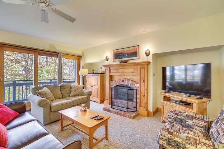 Ski-in / ski-out at Jay Peak Resort Condo!