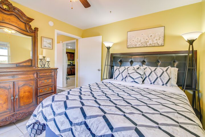 Classy San Benito Vacation Rental With Chiminea!