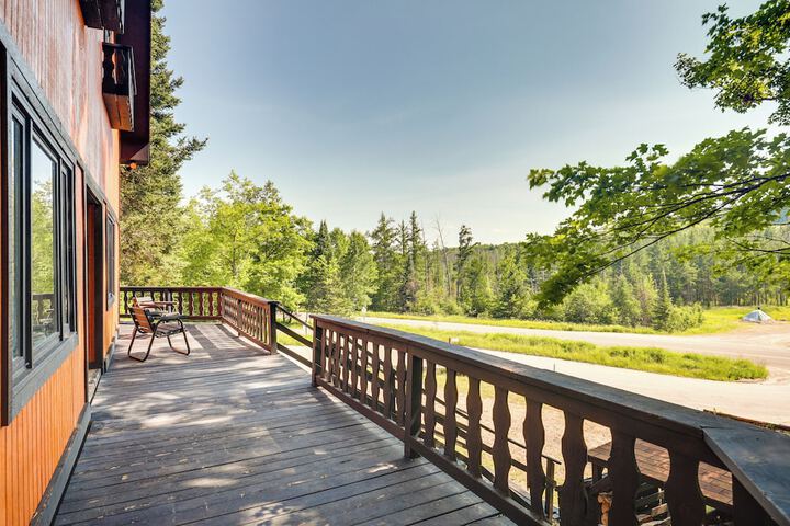 buckhorn - Slopeside Iron River Cabin w / Sauna