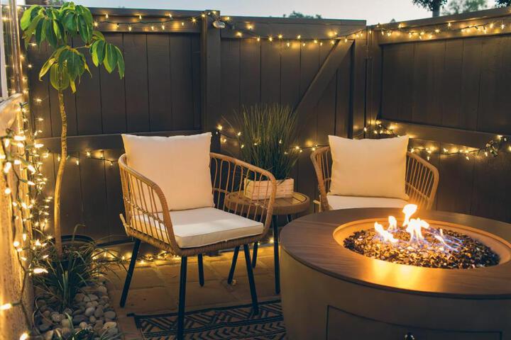 Cali Condo+BBQ+MemoryFoamBeds+12min to Beach