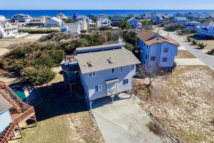 Duck R Way - Poteskeet Ocean View, 260 Yds to Beach, Pool, Hot Tub, Walk to Downtown Duck