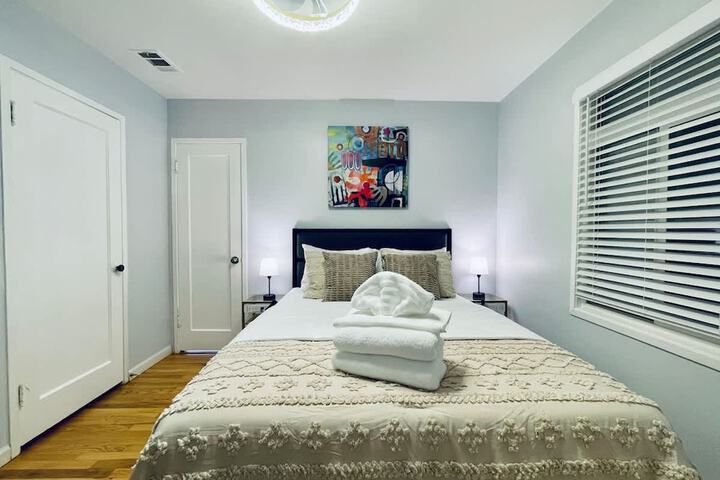 Sanmateo Cozy Central 3b1b Home Garage Parking AC