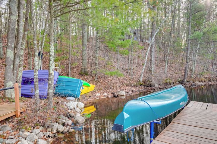 Lakefront Rhinelander Cabin w / Dock & Fire Pit!