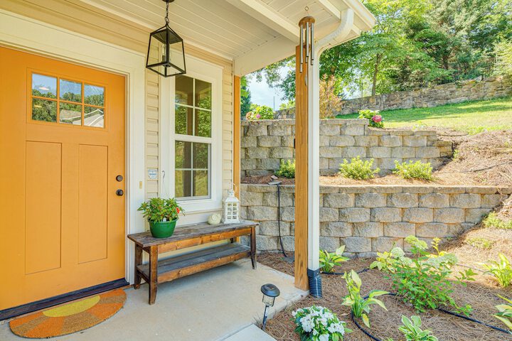 Candler Home w / Porch & Backyard: Near Asheville!