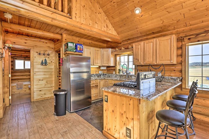 22str-00360 Fairplay Cabin w / Fire Pit Mtn Views!
