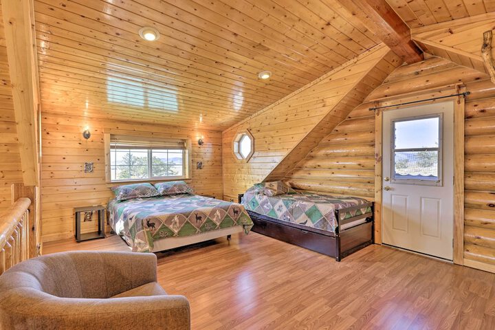 22str-00360 Fairplay Cabin w / Fire Pit Mtn Views!