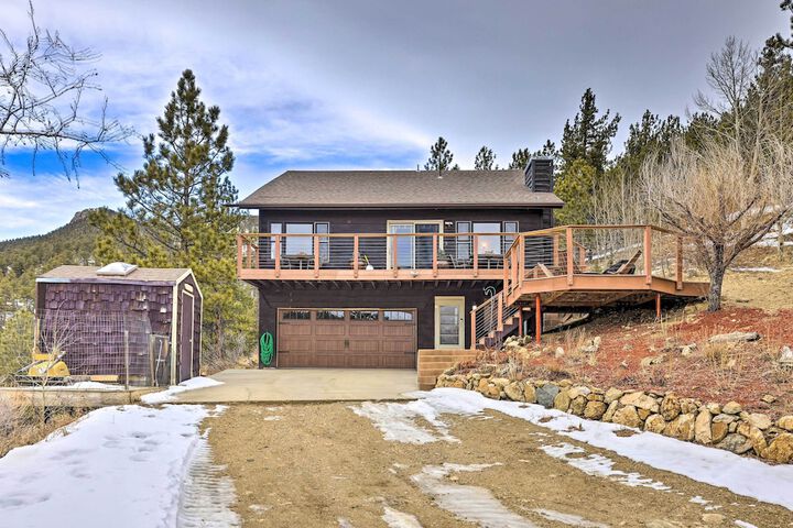 Private Sauna & Mtn Views: Idaho Springs Gem