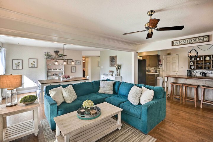1 Mi to Main Street Sutter Creek: Poolside Oasis!