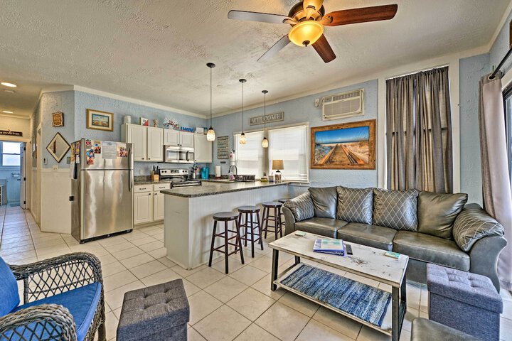 Walk to Beach: Coastal Brigantine Condo w / Patio!