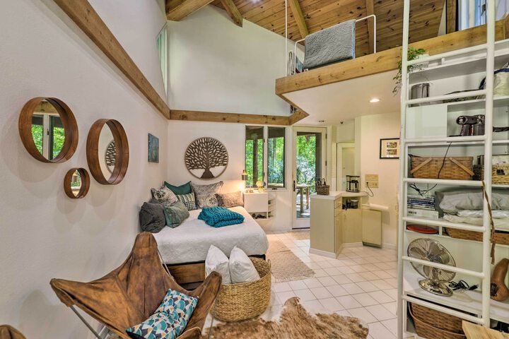Tree-lined Robbinsville Studio Near Trails!