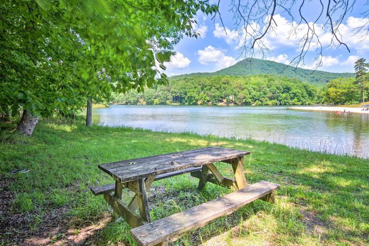 Jasper Vacation Rental w / Decks Fire Pit & Views!