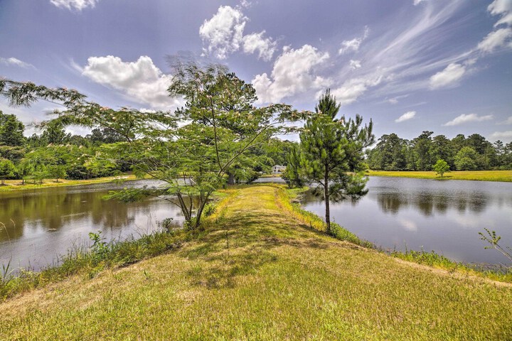 Lakefront Cabin w / Access to 2 Paddleboats!