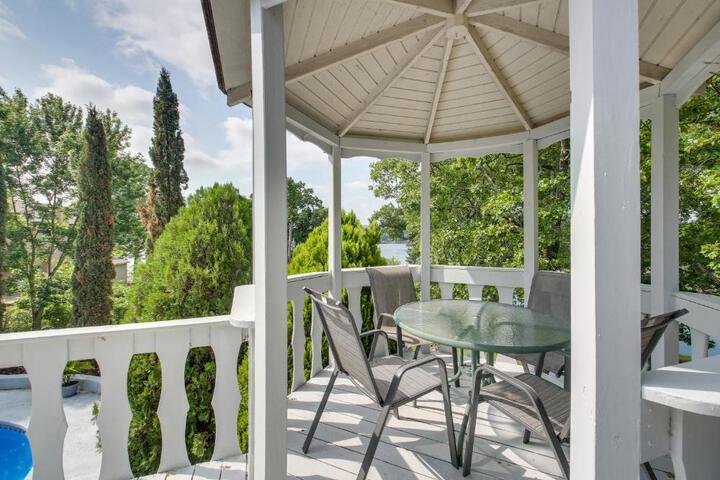 Private Pool: Lakefront Home in Hot Springs!