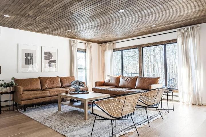 Campfire Lodge - Luxury Cabin Kid Friendly, Kaaterskill Falls, Hunter Mountain