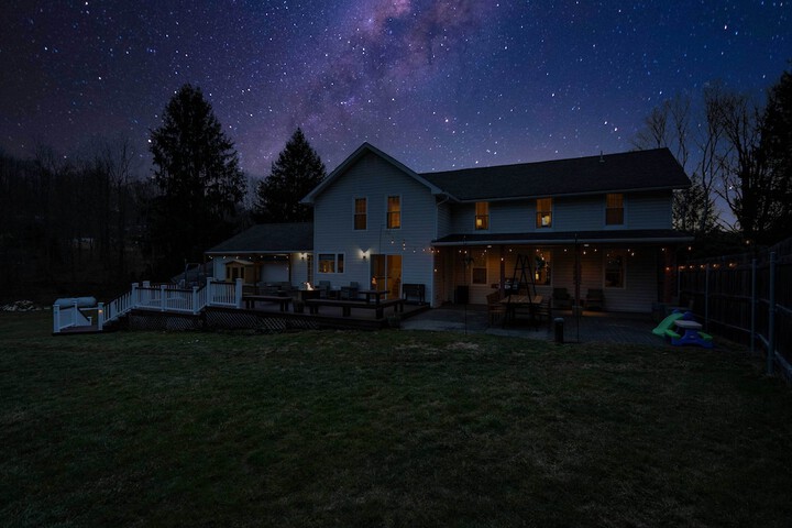 Sauna Spa & Stargazing: Coudersport Home!