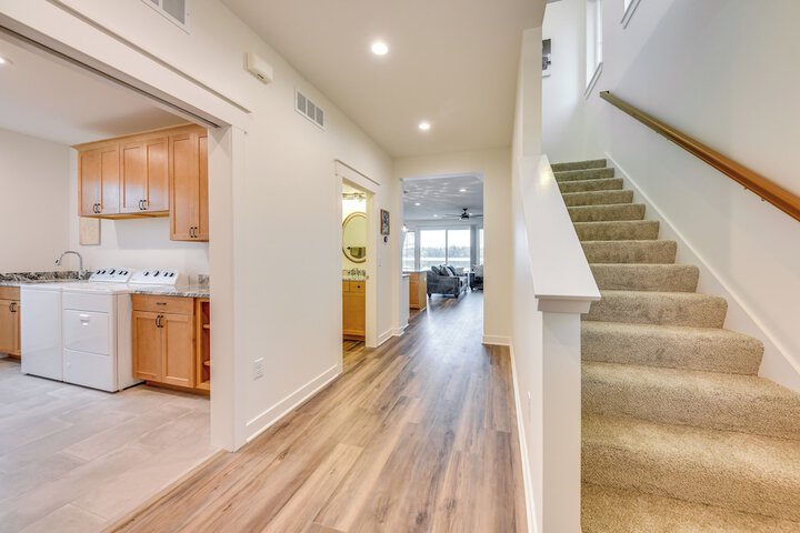 Lakefront Burlington Vacation Rental: Dock + Beach