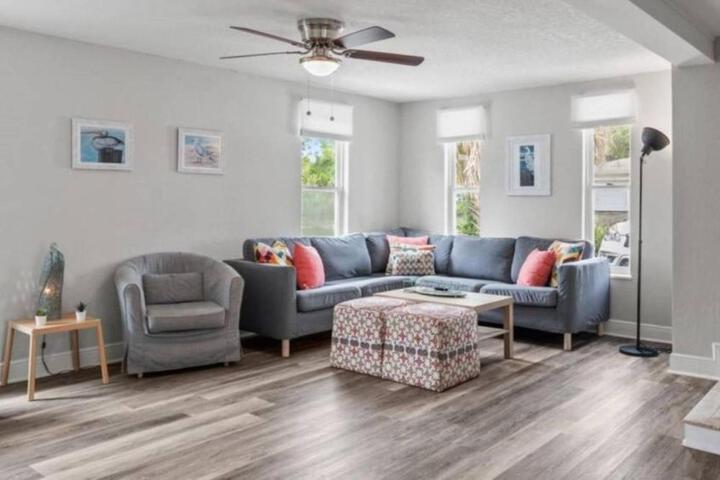 SunKissed in St. Pete is a 3 BR Home with Heated Pool and great outdoor space Near the Beach