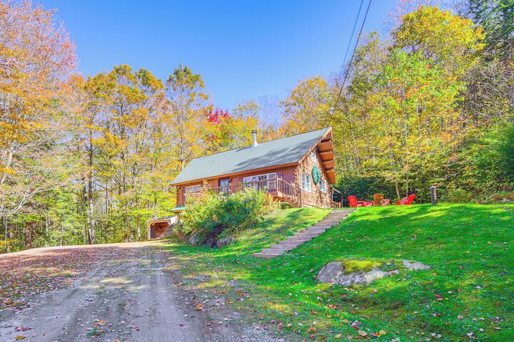Andover Cabin Retreat w / Hot Tub & Fireplace!