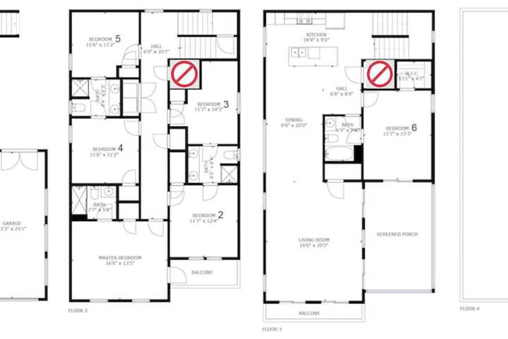 1 Block to Beach Newly Renovated 6bdr w / Rooftop Views Sand Dune by Avantstay