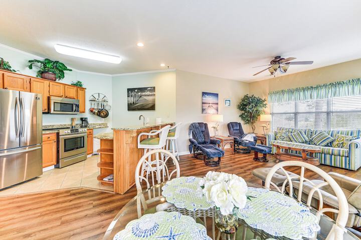 Golfers Oasis 1 Mi to Ocean: River Creek II Condo
