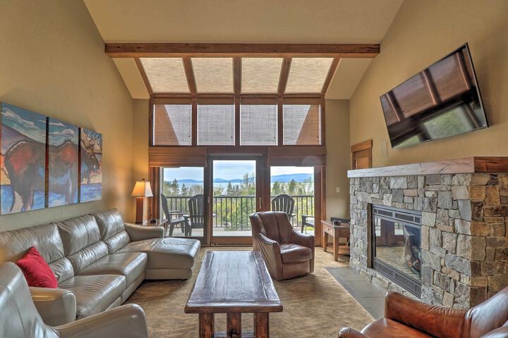 Expansive Bigfork Resort Retreat on Flathead Lake!