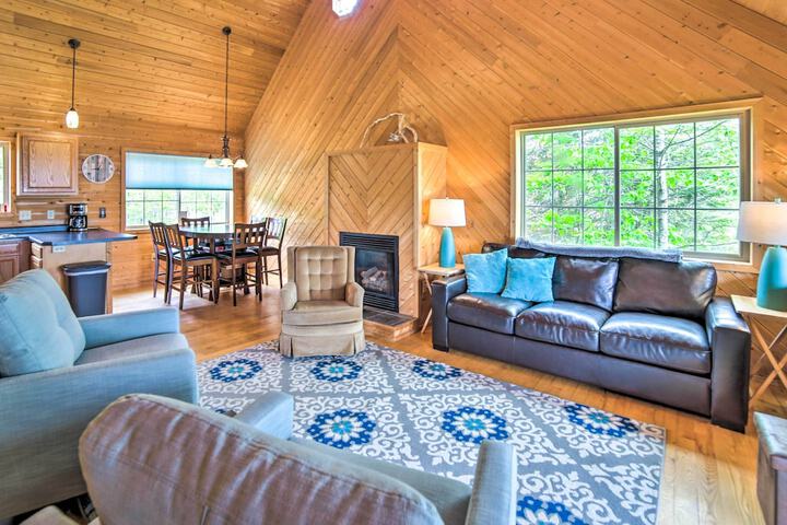 Secluded Lake Michigan Home: Private Fire Pit