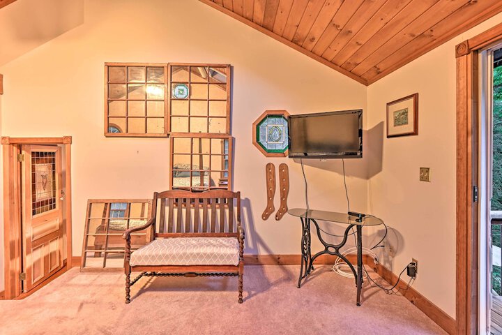 Beautiful Jay Peak Home Near Creek & Waterfalls!