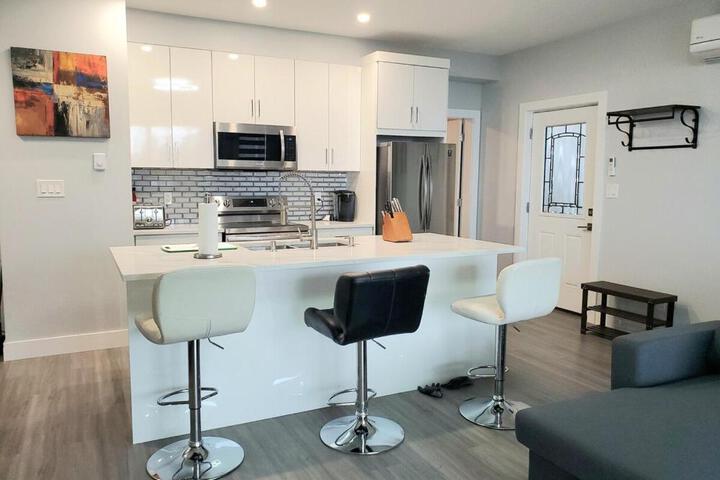 Stunning Ocean View Modern 1 BDR Private Entry Suite