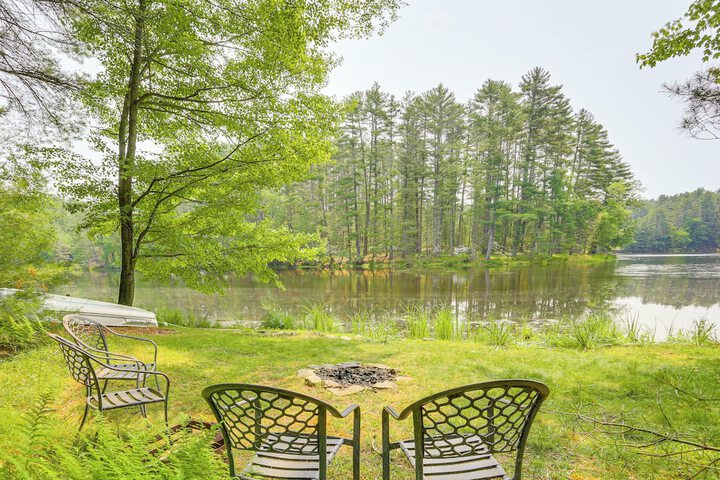 Waterfront Studio w / Loft & Dock Near Narrowsburg!