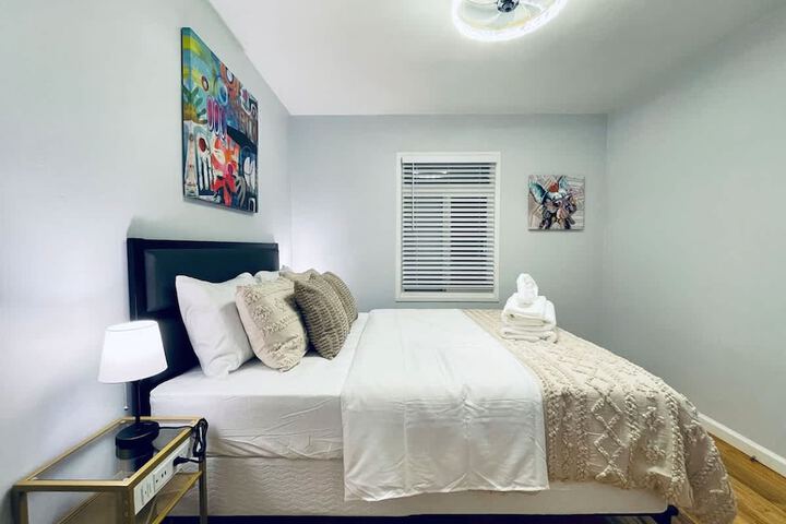 Sanmateo Cozy Central 3b1b Home Garage Parking AC