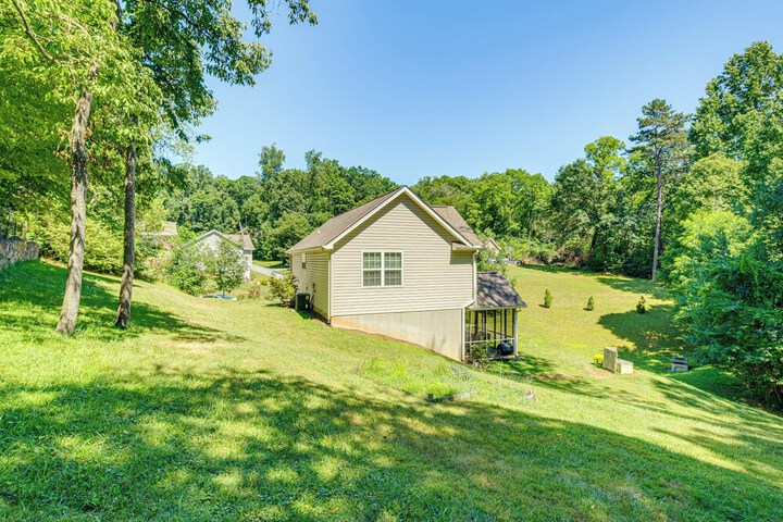 Candler Home w / Porch & Backyard: Near Asheville!