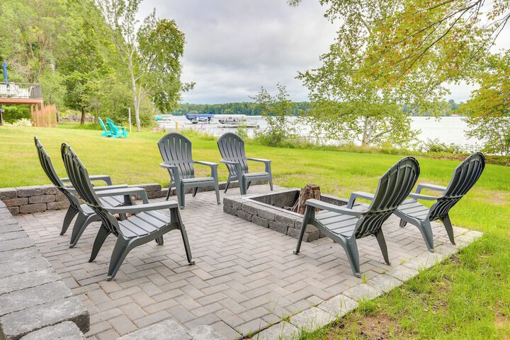Lakefront Rhinelander Cottage w / Private Dock!