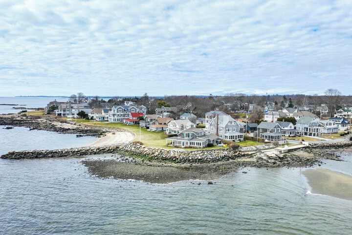 Dreamy Waterfront Westbrook Home on Private Beach